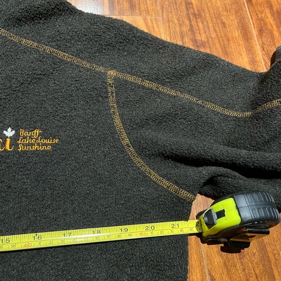 Kuhl Alfpaca Sweater Mens Size M Brown Fleece 1/4 Zip Sherpa Collar Pullover - Picture 7 of 8